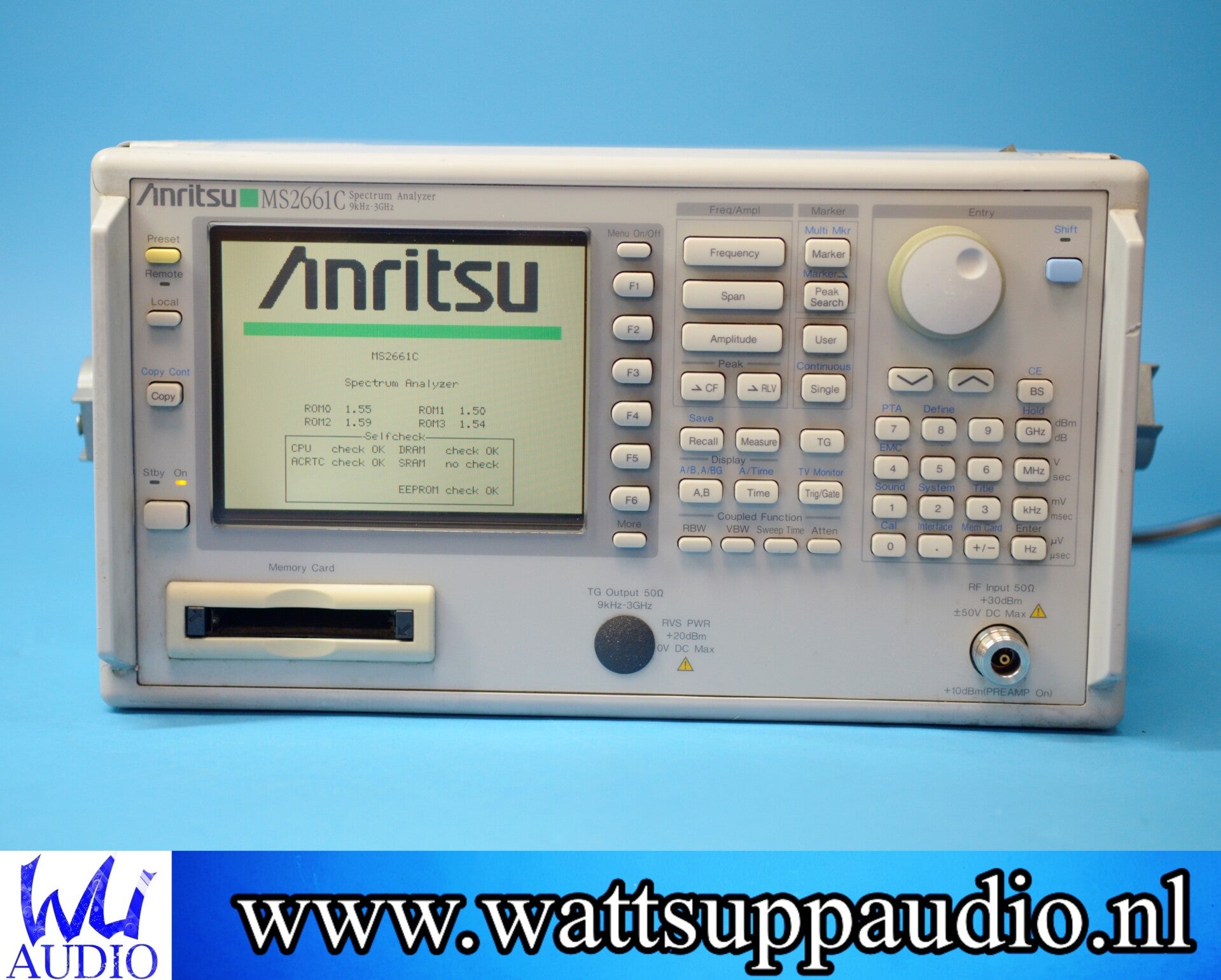 ANRITSU MS2661C Spectrum Analyzer 9K - 3GHZ