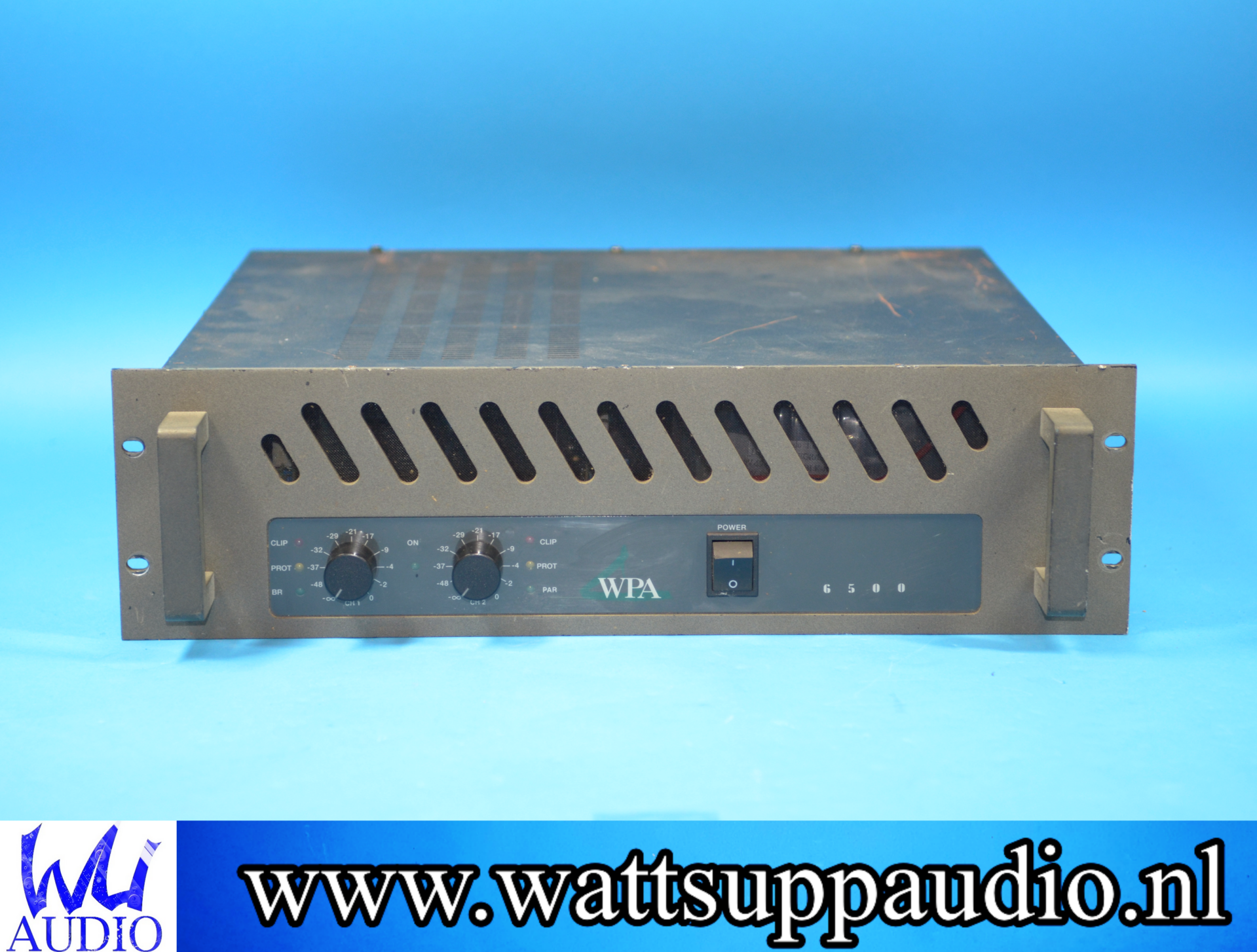 WPA 6500 2 channel Professional amplifier