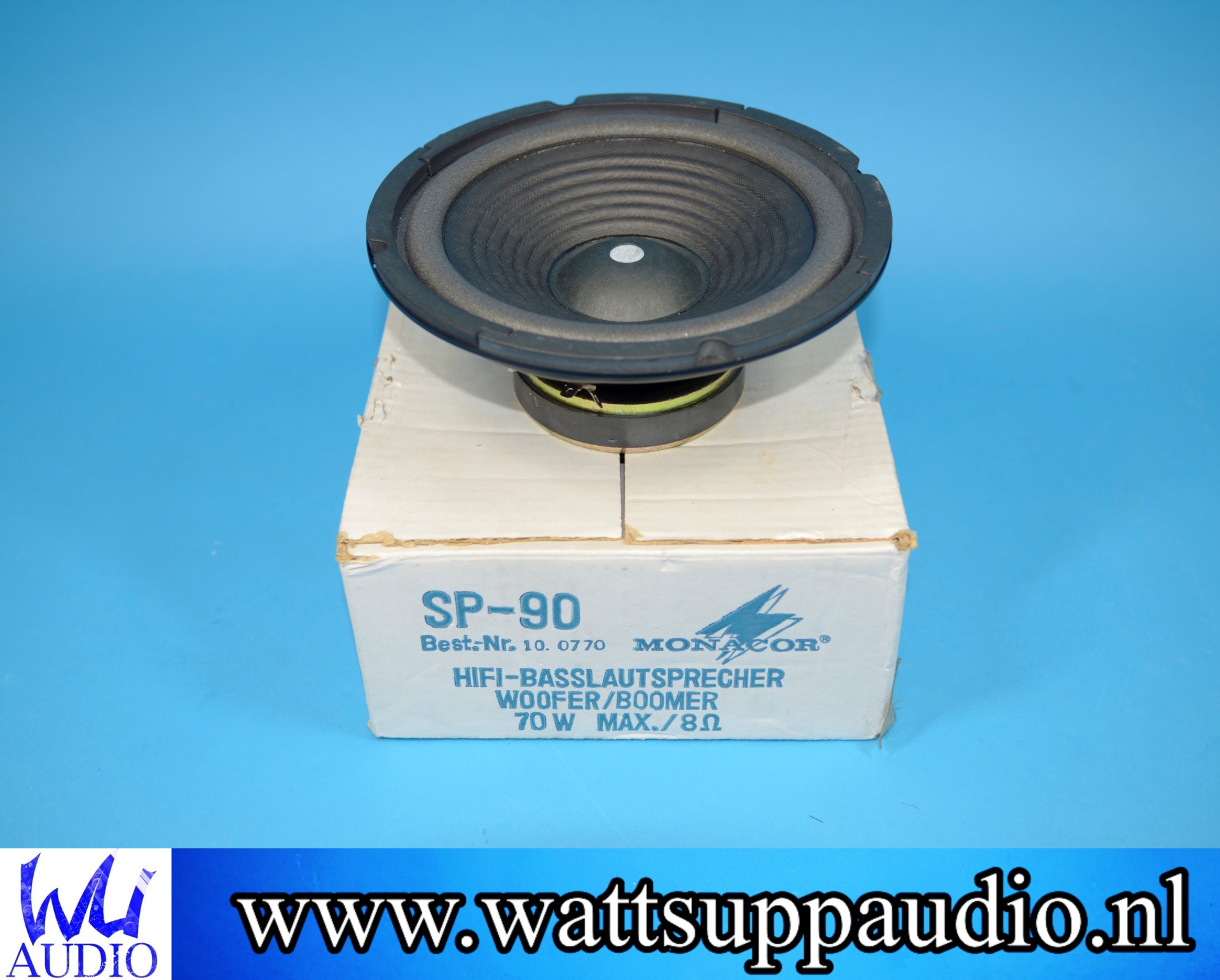 Monacor SP-90 8 inch woofer / speaker