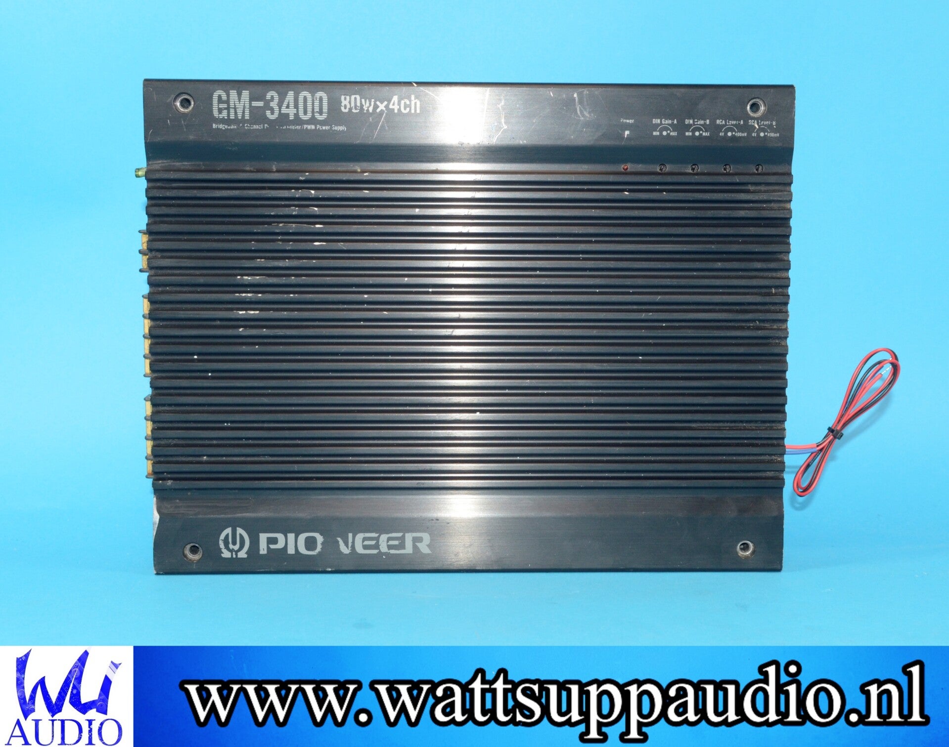 Pioneer GM-3400 4 channel amplifier