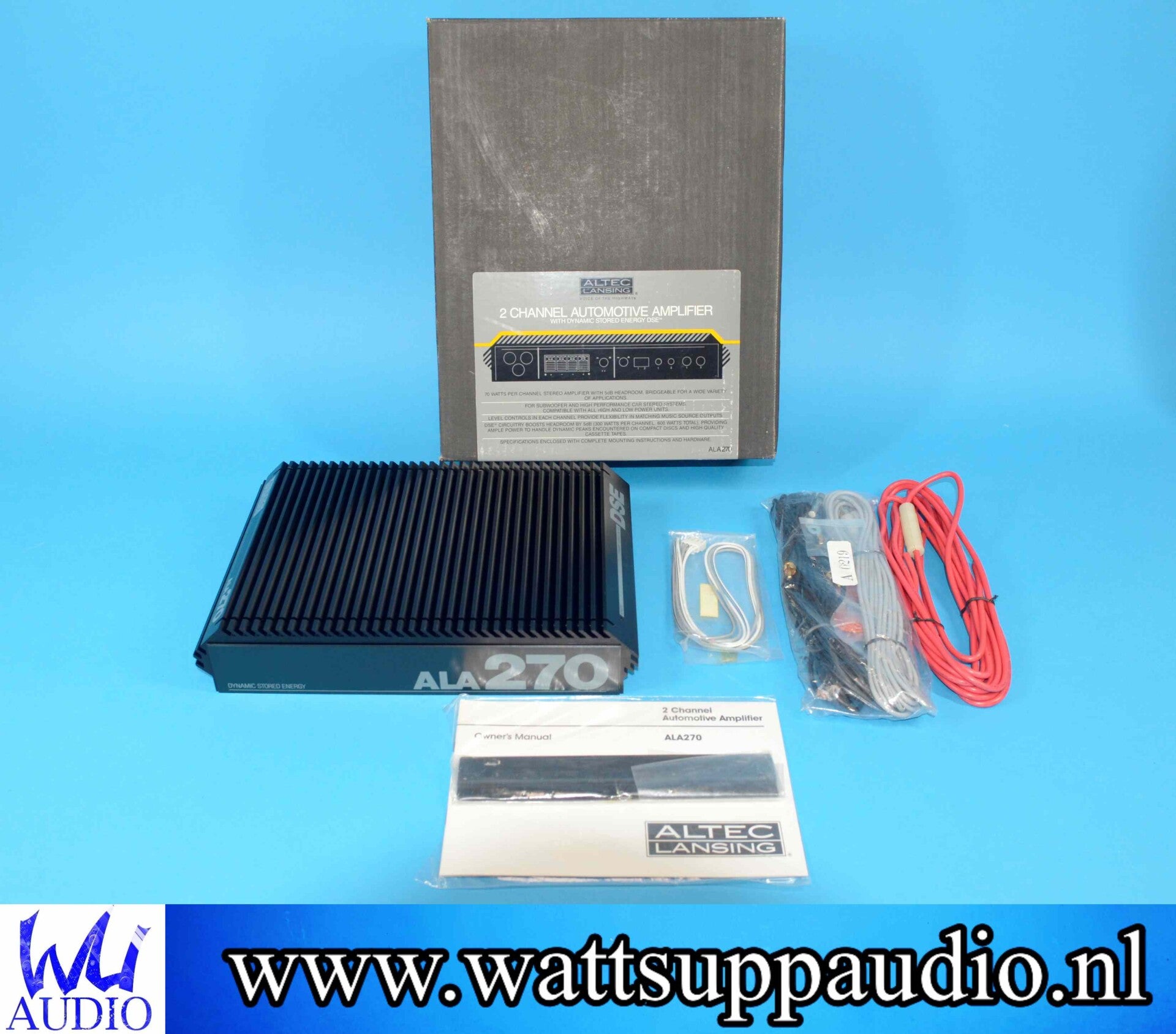 Altec Lansing ALA270 2 channel amplifier
