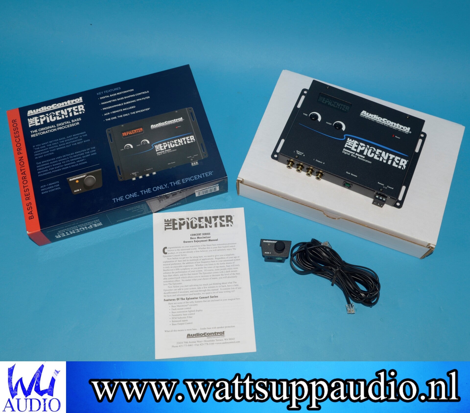 AudioControl The EpiCenter digital bass restoration processor