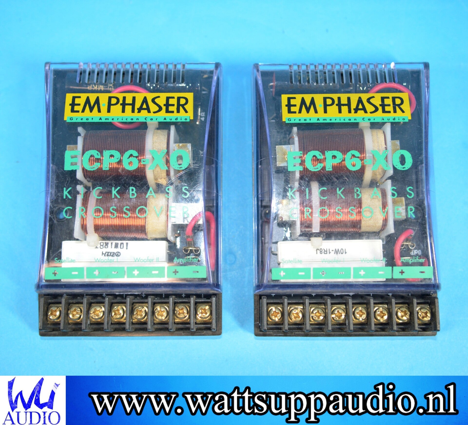 Emphaser ECP6-XO Kickbass Crossovers / Filters ( pair )