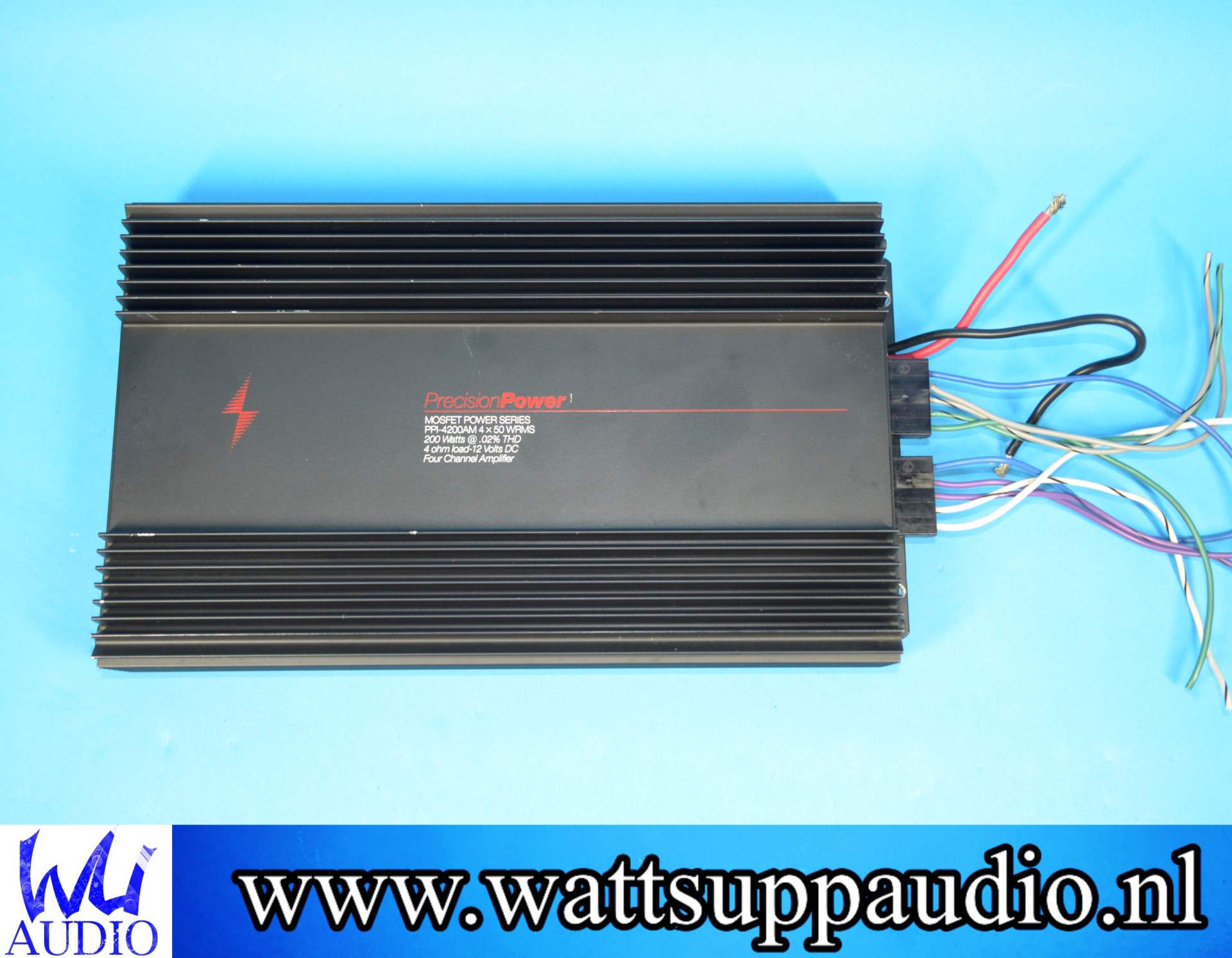 Precision Power PPI-4200AM 4 channel amplifier | Wattsuppaudio