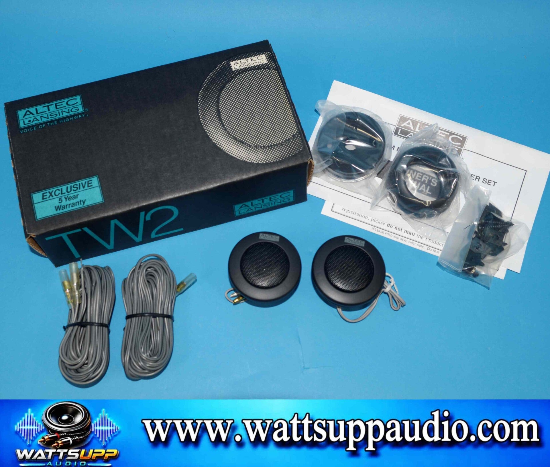 ALTEC LANSING TW2 NEODYMIUM Multi-Mount Tweeters