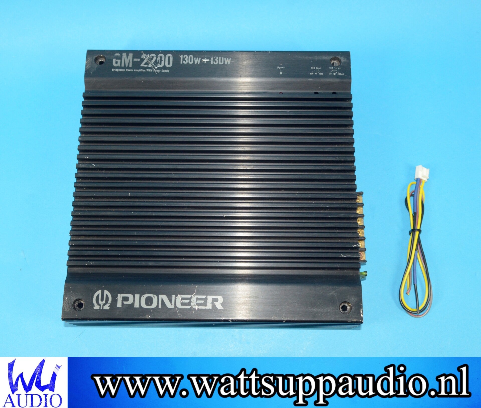 Pioneer GM-2200 2 channel / mono amplifier