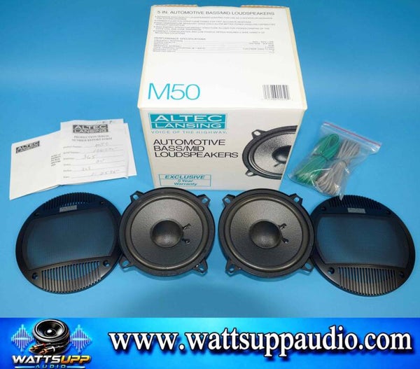 ALTEC LANSING M50 Automotive Speakers 130mm ( 5.25 inch)