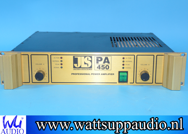 JIS Audio-Systems / Musicson PA450 2 channel Professional amplifier