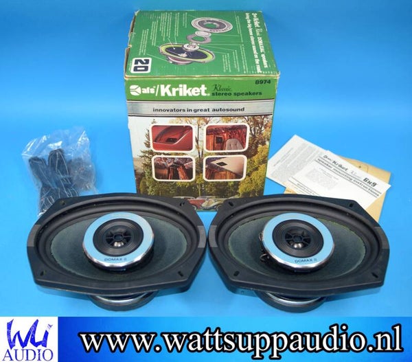 AFS / Kriket 8974 6x9'' Coaxial Speakers