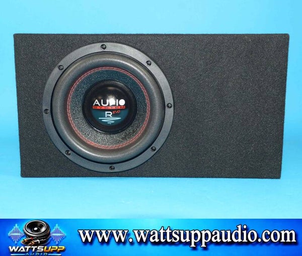 Audio System R08 8 inch subwoofer ported