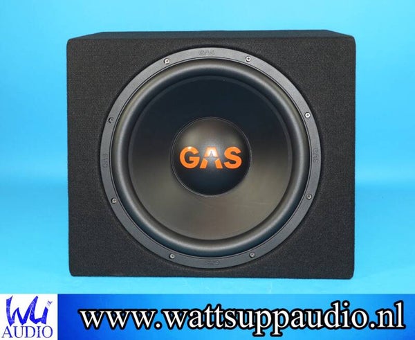 GAS Audio POWER MAD S2-15D2 15 inch subwoofer + Enclosure