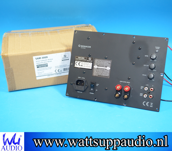 Monacor SAM-300D Plate amplifier