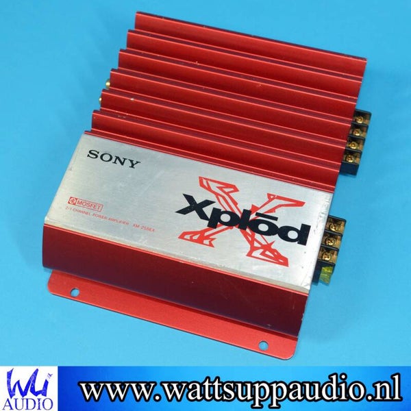Sony XPLOD XM-255EX 2 channel / mono amplifier