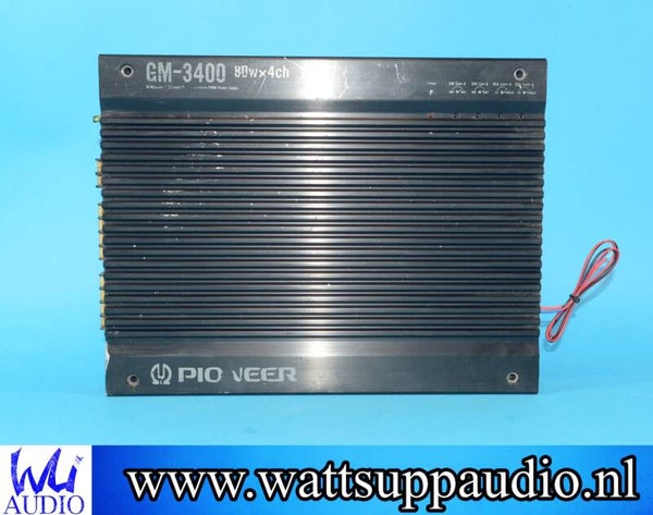 Pioneer GM-3400 4 channel amplifier