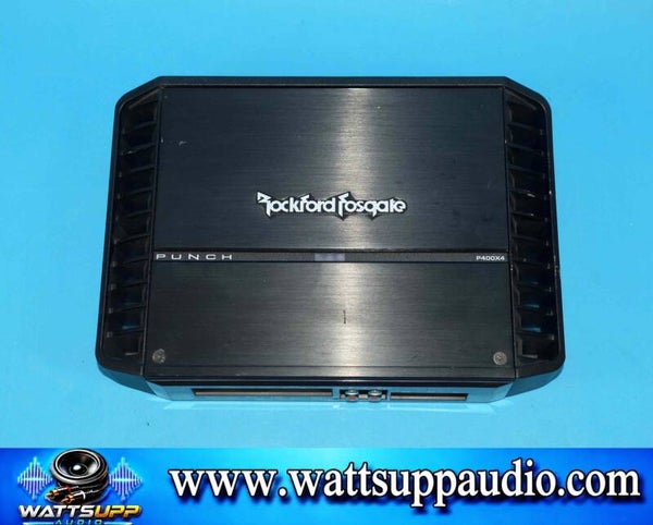 Rockford Fosgate Punch P400X4 4 channel amplifier