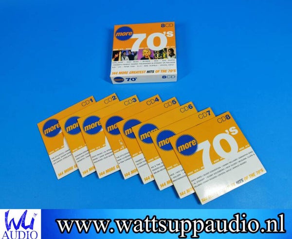144 more greatest hits of the 70s 8 pack CD