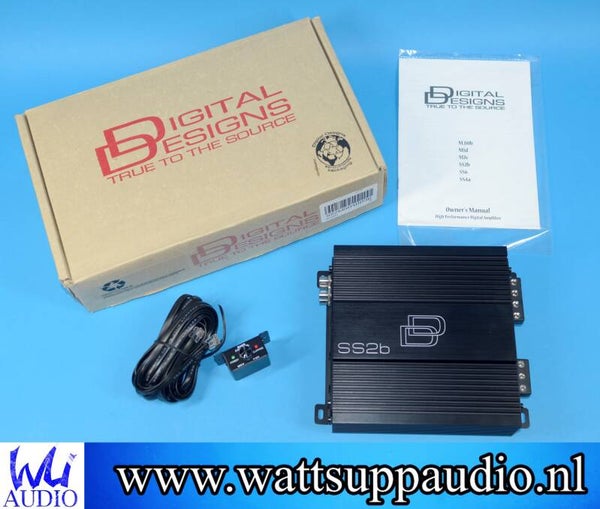 DD Audio / Digital Designs SS2b 2 channel / mono amplifier