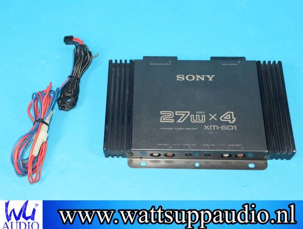 Sony XM-601 4 channel amplifier