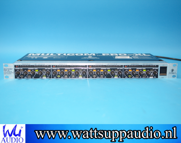 Behringer MDX4600 Multicom PRO-XL 4-channel compressor/limiter