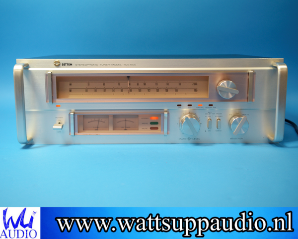 Setton TUS-600 FM/AM Stereophonic Tuner Vintage