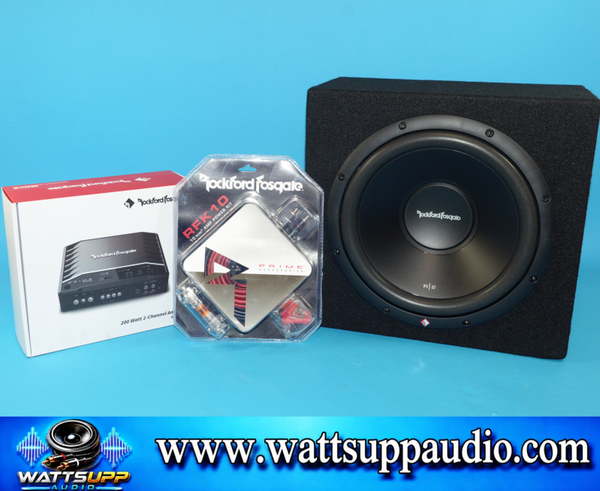 Rockford Fosgate R2 12 inch Subwoofer set