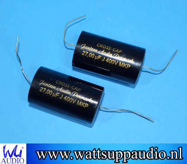 Jantzen Audio Denmark 27uF 400V MKP Cross-Cap ( pair ) capisator