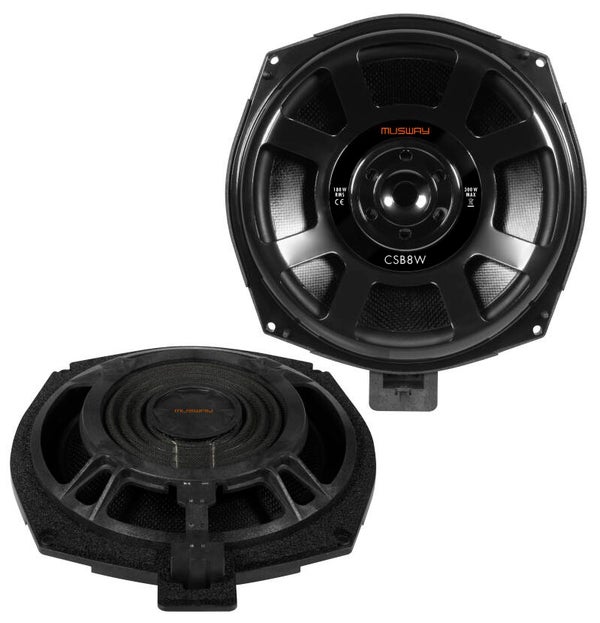 Musway CSB8W 20CM (8”) Subwoofer Pair for BMW E/F/G