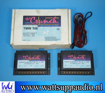 Crunch TMW 100 Crossover / filterset