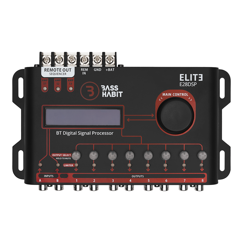 Bass Habit Elite E28DSP 8 channel DSP