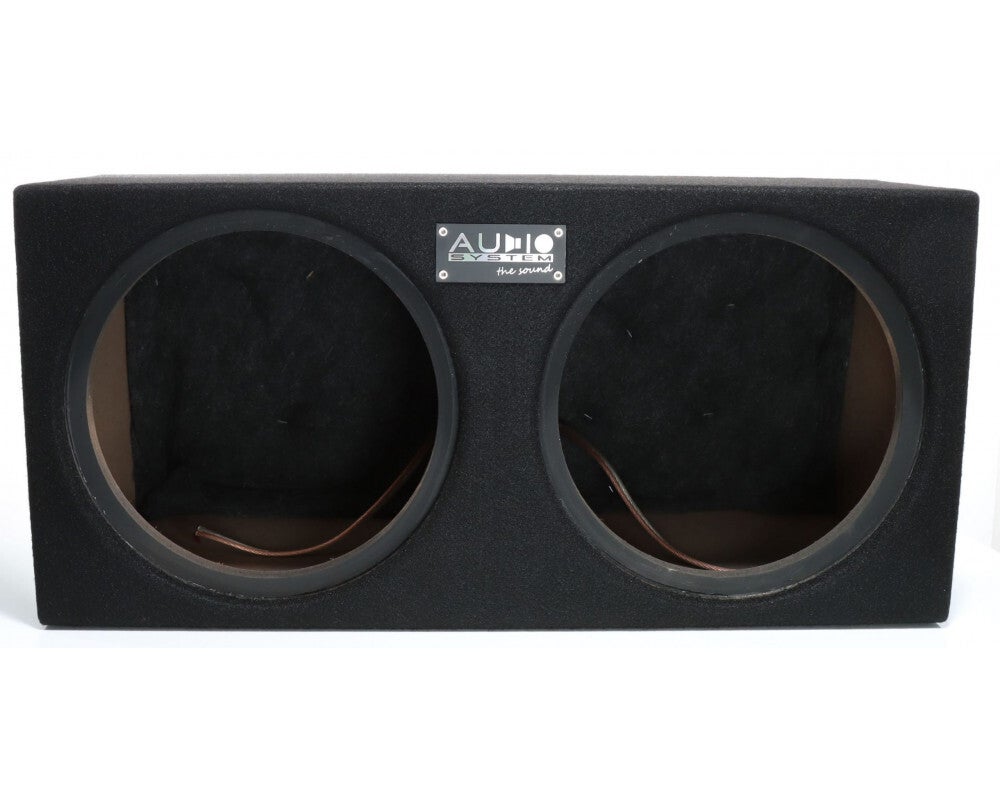 Audio System G12-2 EVO 2 x 12 inch subwoofer enclosure