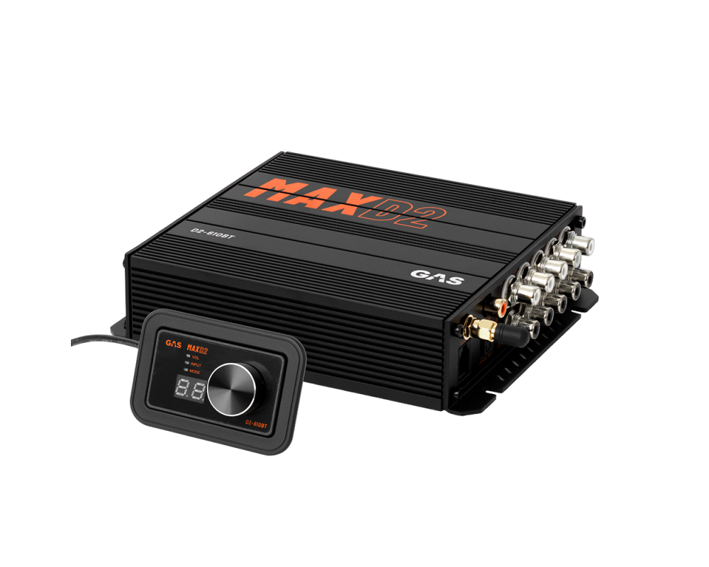 GAS Audio Power MAX D2-610BT 10 ch DSP