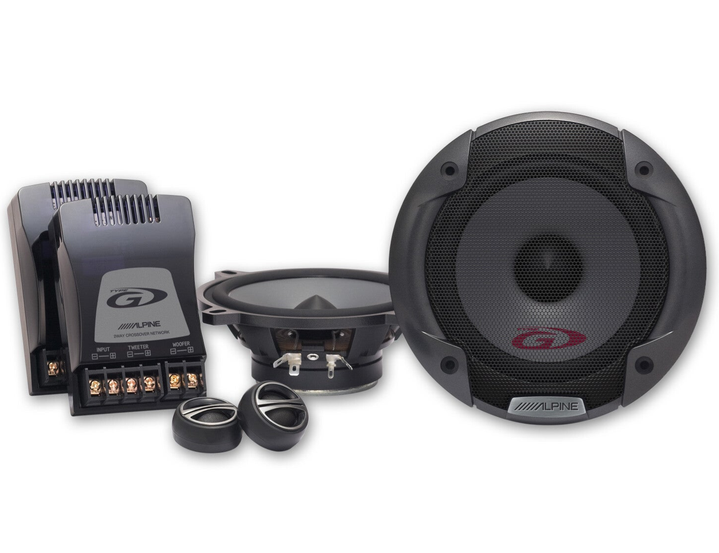 Alpine SPG-13CS 5.25''' / 13 cm composet ( component-set )