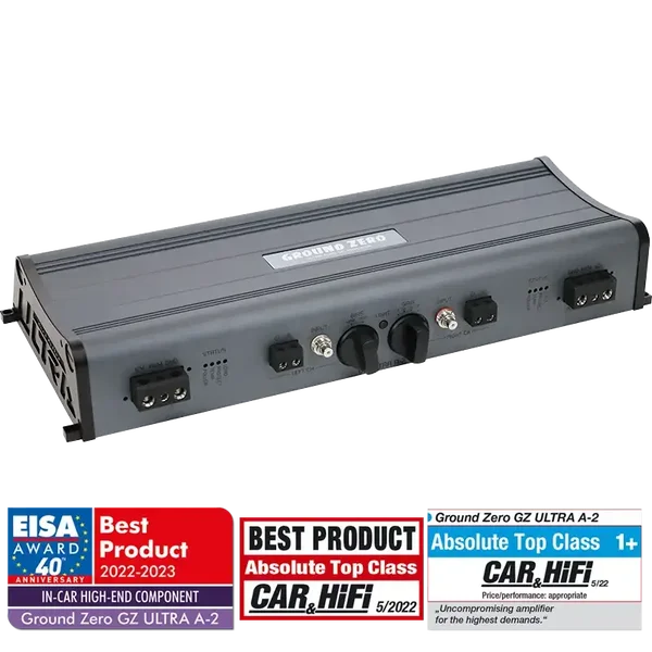 Ground Zero GZ ULTRA A-2 ULTRA High-end 2 channel amplifier