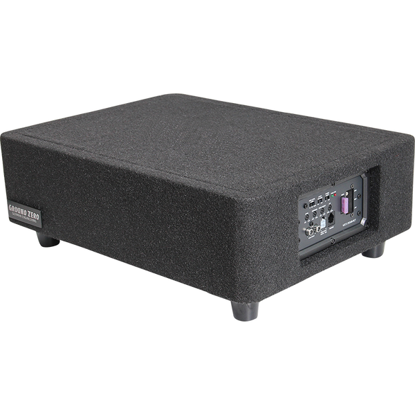 Ground Zero GZCS 25SUB-ACT Compact 25 cm / 10″ subwoofer loaded active enclosure