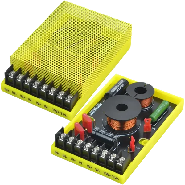 Ground Zero GZCX 165-200.2SQL 2-way variable passive crossover