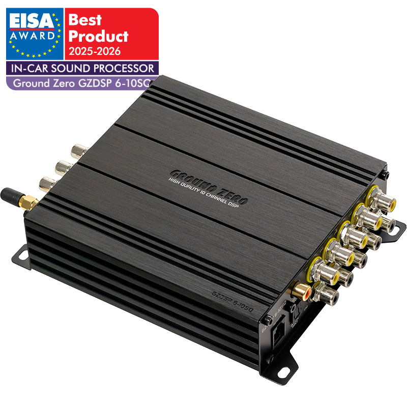 Ground Zero GZDSP 6-10SQ 10-channel digital signal processor