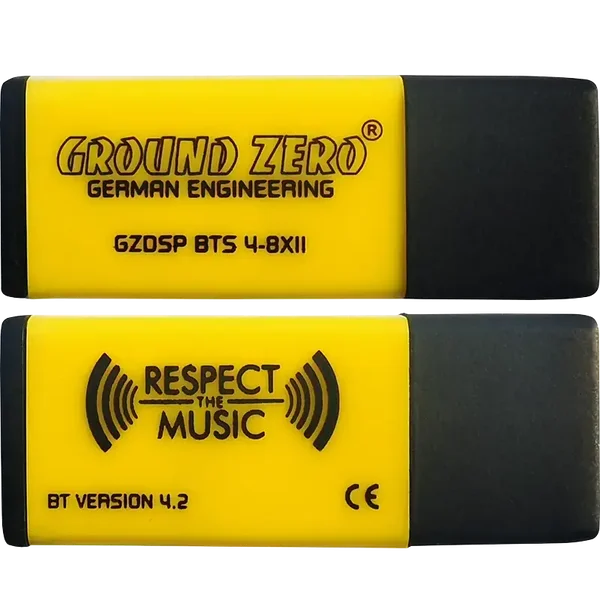 Ground Zero GZDSP BTS 4-8XII USB interface for wireless music streaming