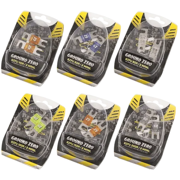 Ground Zero Mini-ANL Fuse 10 Pack