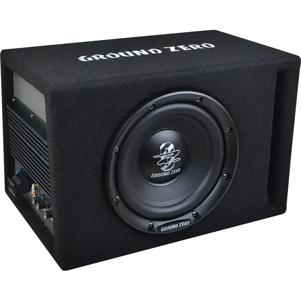 Ground Zero GZIB 20BR-ACT 20 cm / 8″ vented subwoofer loaded active enclosure