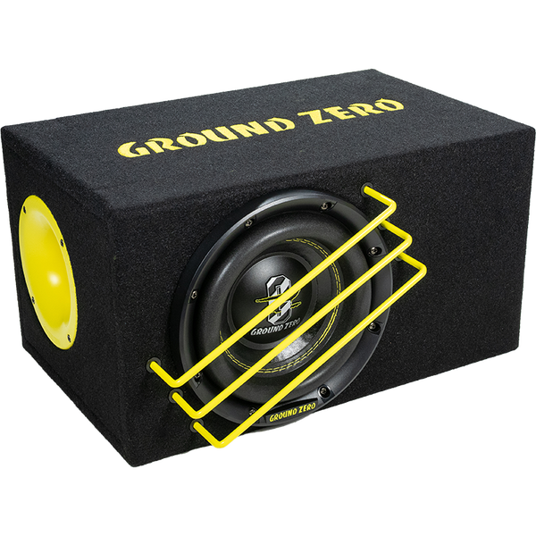 Ground Zero GZRB 20SPL-ACT 20 cm / 8″ Active vented SPL subwoofer enclosure
