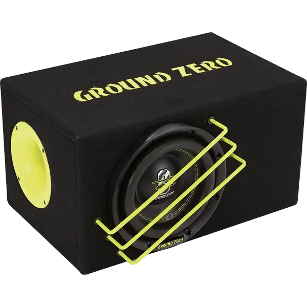 Ground Zero GZRB 20SPL 20 cm / 8″ vented SPL subwoofer loaded enclosure