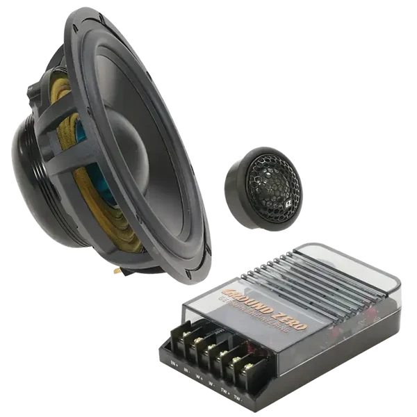 Ground Zero GZUC 165.2SQ165 mm / 6.5″ 2-way componentset