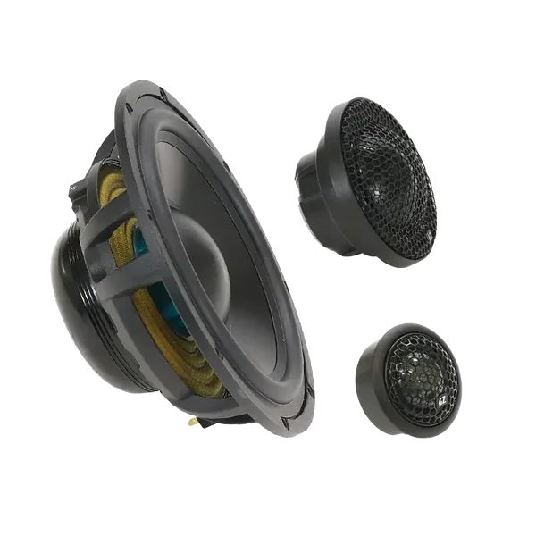 Ground Zero GZUC 165.3SQ-ACT 165 mm / 6.5″ 3-way SQ componentset Activ