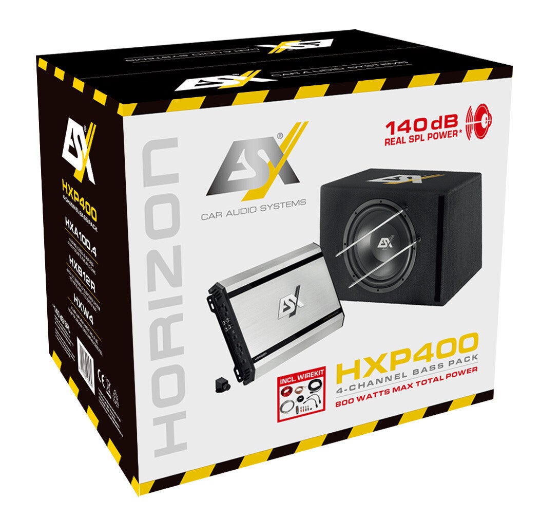 ESX HXP400 4 channel Bass Pack