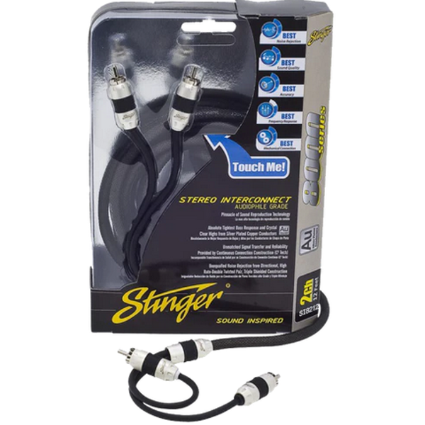 Stinger 8000 6M RCA cable ( 20ft ) Audiophile Grade SI8220