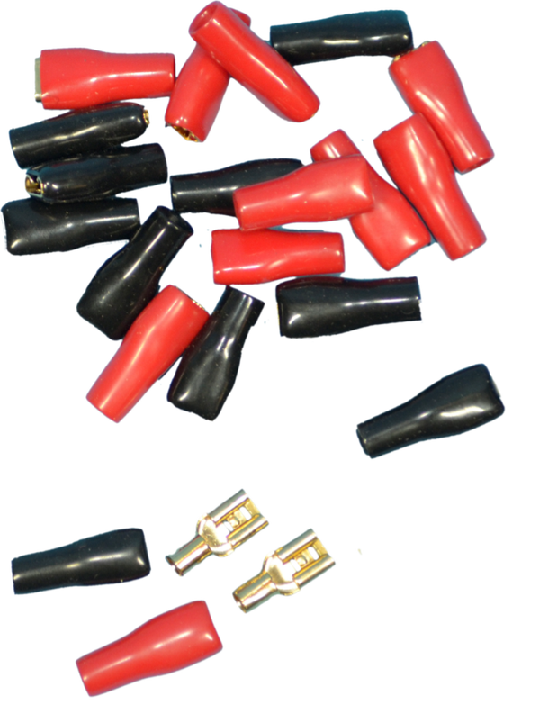 Crimp Spade connector 6.3mm Female 20 pack