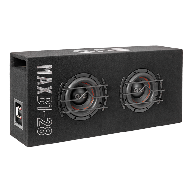 GAS MAX B1-28 2 x 8 inch 1000W RMS Subwoofer