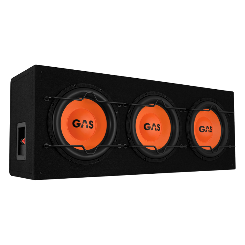GAS Audio POWER MAD B1-310 3 x 10 inch subwoofer
