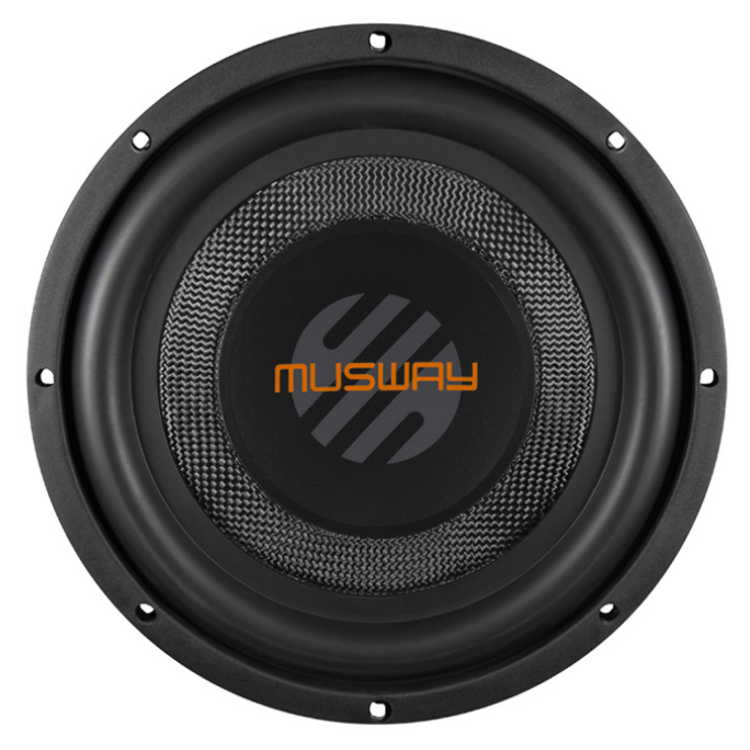 Musway MSW 1022 /1044 10 inch Flat Subwoofer