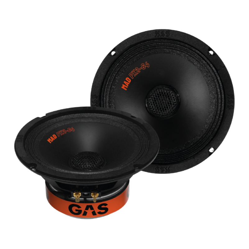 GAS Audio Power MAD PX2-64 6.5'/165mm Coaxial speakers
